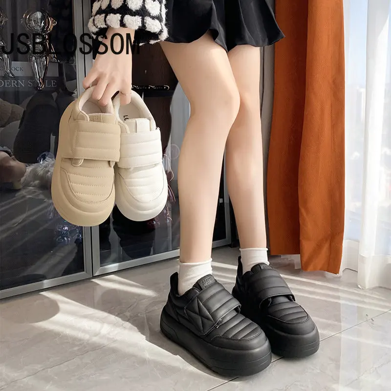 Winter New Leisure Sports Warm Women's Boots Flat Shoes Women's Shoes Chelsea Zapatillas 2023 woman shoes