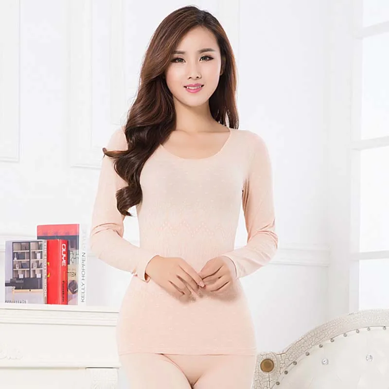 

Long Underwear Women Winter Tracksuit Thermal Fleece Kit