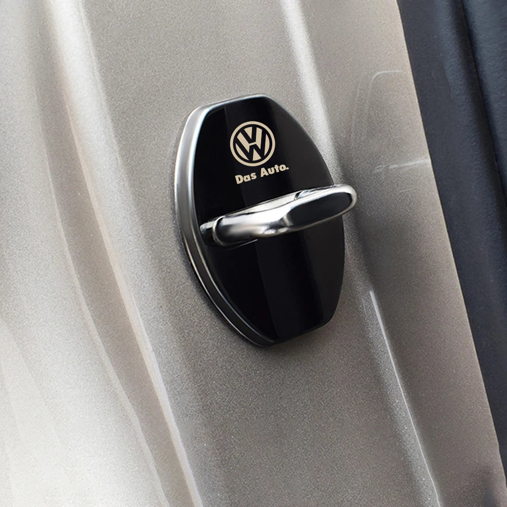 4 шт. металлические защитные накладки на замки дверей автомобиля для Volkswagen VW Golf, Passat, Sharan, Polo, Tiguan, Touran, T (art.: 3920d4ebe71a3) - 3920d4ebe71a3