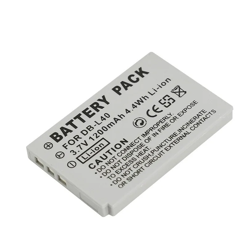 Фото Аккумулятор для камеры DB-L40 DBL40 DB-L40A DBL40A для Sanyo Xacti DMX-HD1 HD2 HD15 HD700 HD800 E760 HD875 HD1075 VPC-HD1 HD2 HD700 HD80 №2