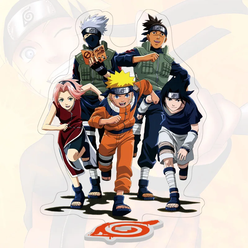 

Naruto Anime Figure Kakashi Jiraiya Itachi Action Figures Acrylic Stand Model Toy Desk Decoration Fans Collection Birthday Gifts