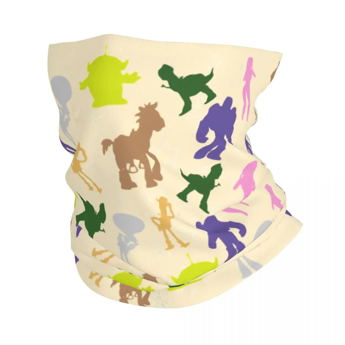 Узор Animasi Yang Sangat Digemari Бандана на шею с принтом Motor Andy Фильм Шарф для лица