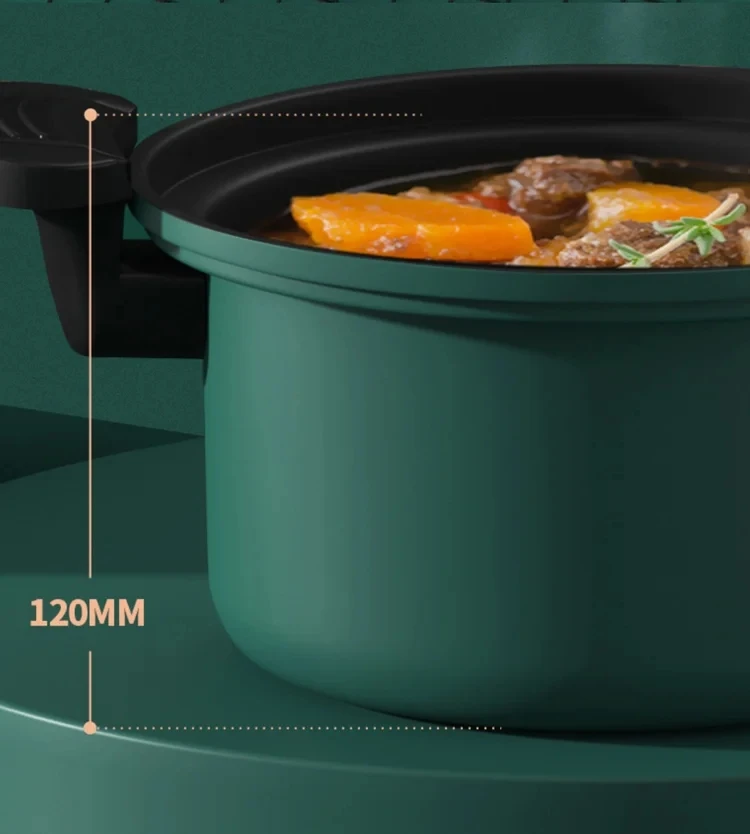 Бытовая кухонная скороварка антипригарная многофункциональная кастрюля для