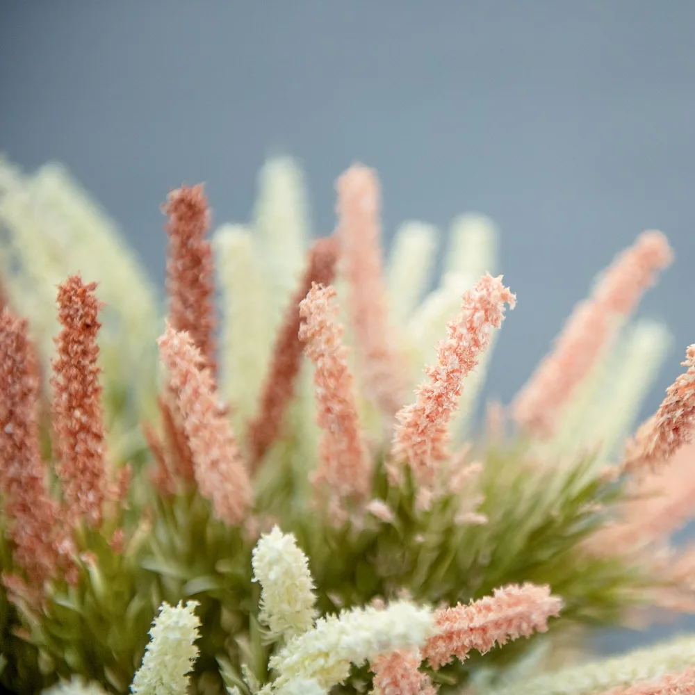 

Artificial PE Malt Grass Bouquet Wedding Photography Green Plant Props Home Garden Hotel Desktop Flower Arrangement Decoration