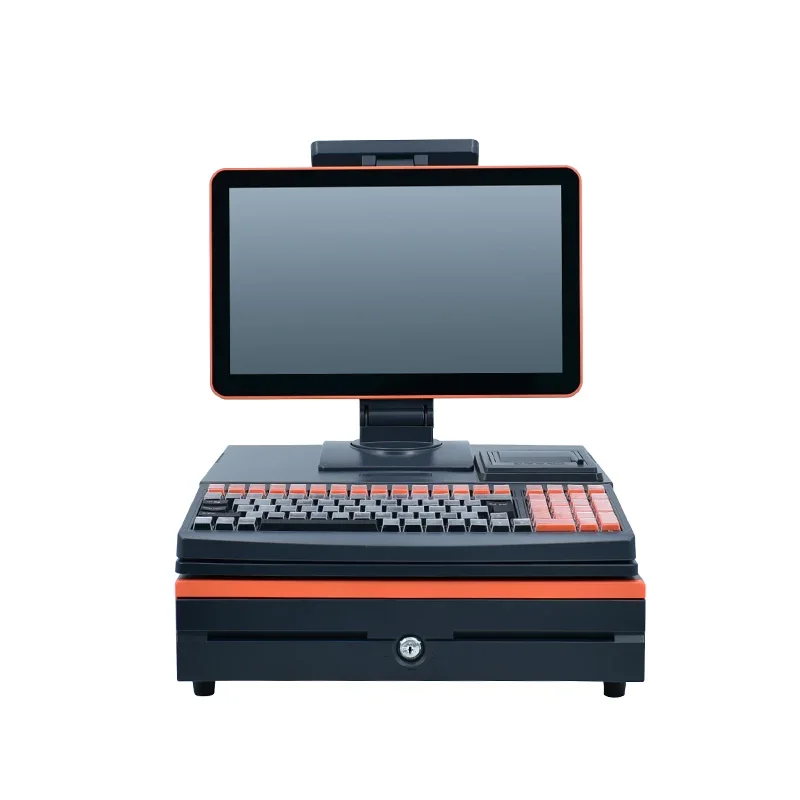 Все в одном система кассовых терминалов для супермаркета ресторана магазина