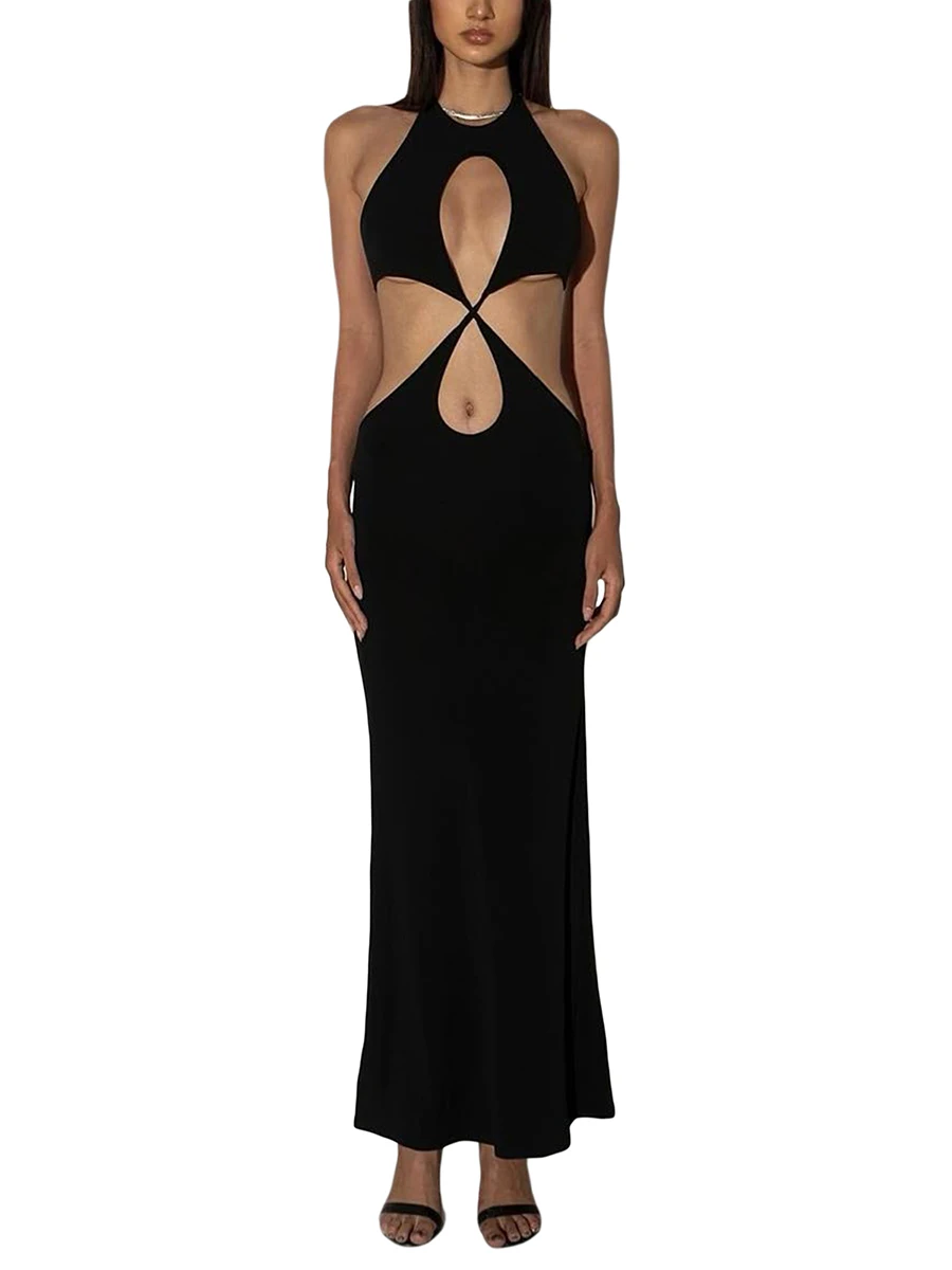 

Женское платье-топ без рукавов, с открытыми плечами