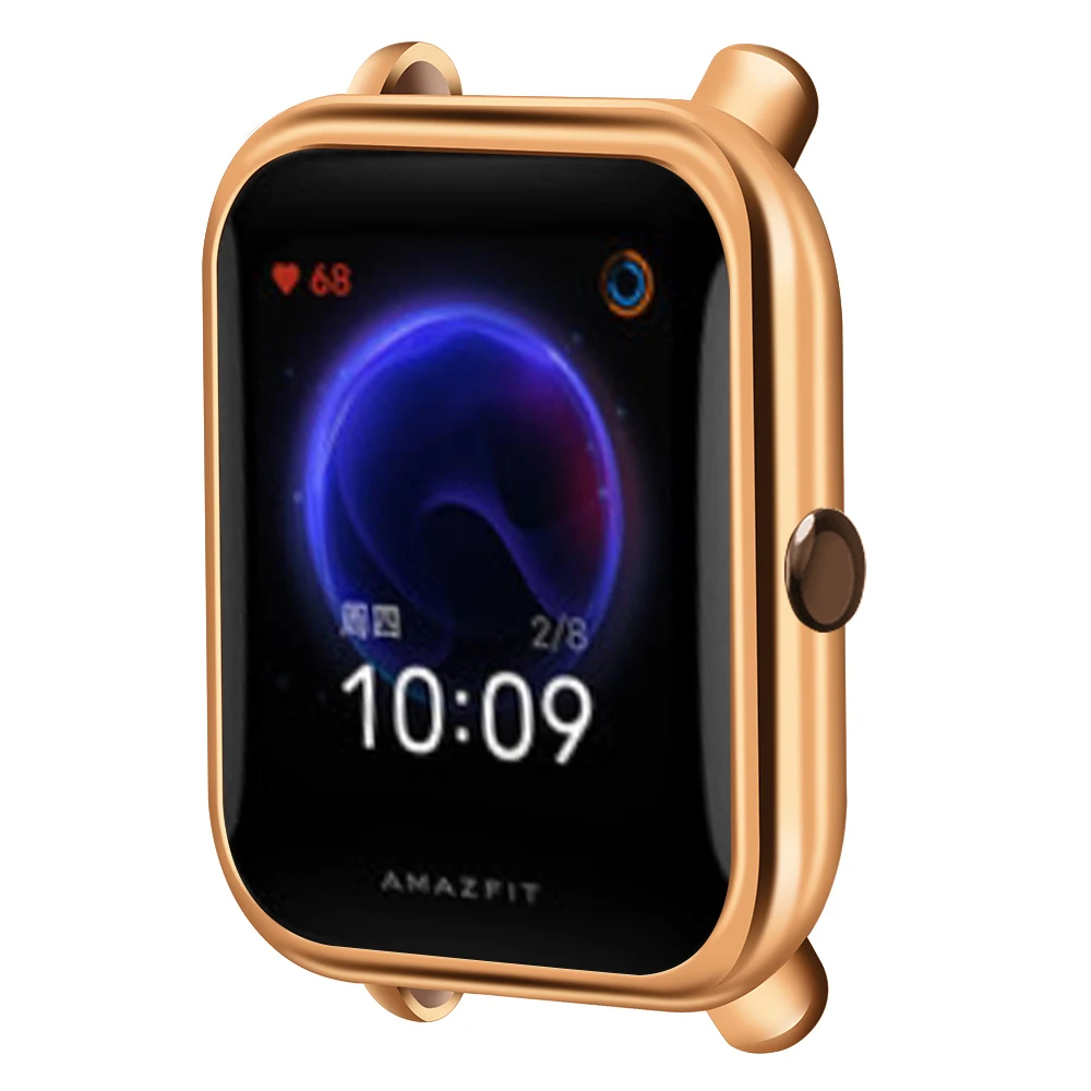 Защитный чехол из ТПУ для умных часов Huami Amazfit Bip S U Pro Xiaomi GTS 2 Mini | Электроника