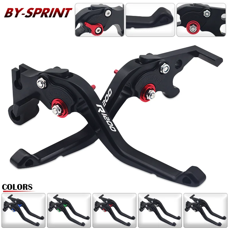 

For BMW R1200GS LC Adventure R1200R R1200RS 13-18 Motorcycle Adjustable Short Brake Clutch Lever Handlebar Brake Clutch & LOGO