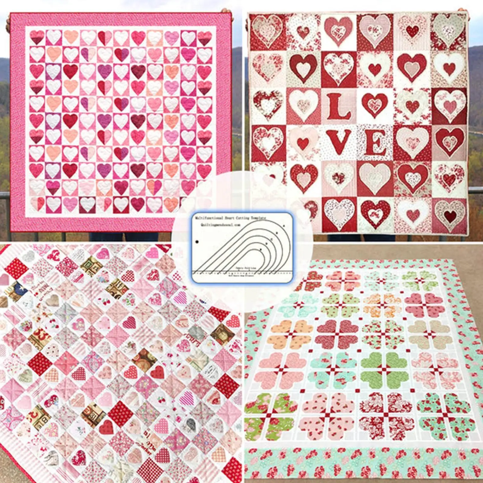 

Multifunctional Heart Cutting Template K4t8