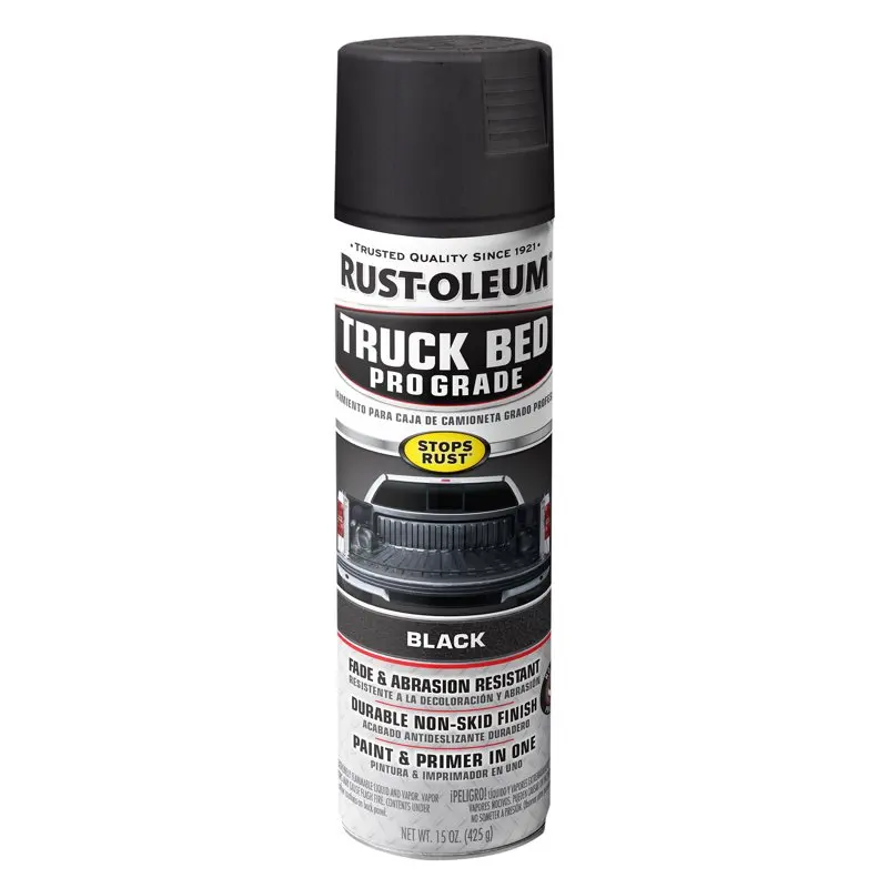 

Automotive Professional Grade Truck Bed Coating Spray Paint & Primer in One-272741, 15 oz car wash clean detailing car accessori
