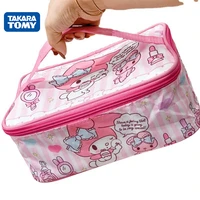 sanrio melody cinnamoroll kt kuromi new cartoon lunch box student bag thermal insulation cold hand carried gifts for children