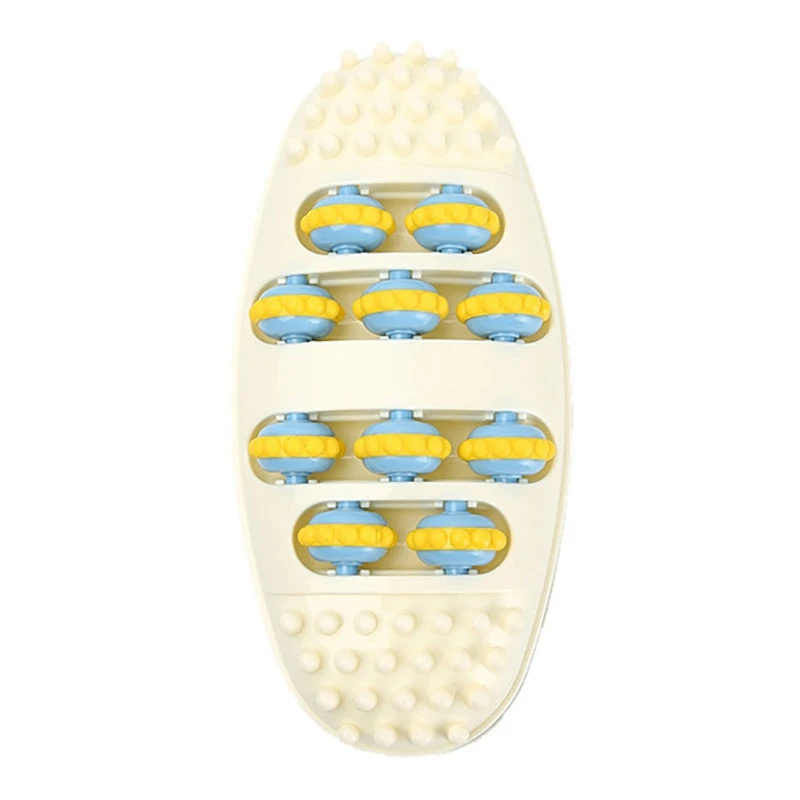 

Home Portable Foot Massager Feet Acupuncture Point Massage Relax Relief Fatigue Feet Acupoint Stimulatio Roller Wheel