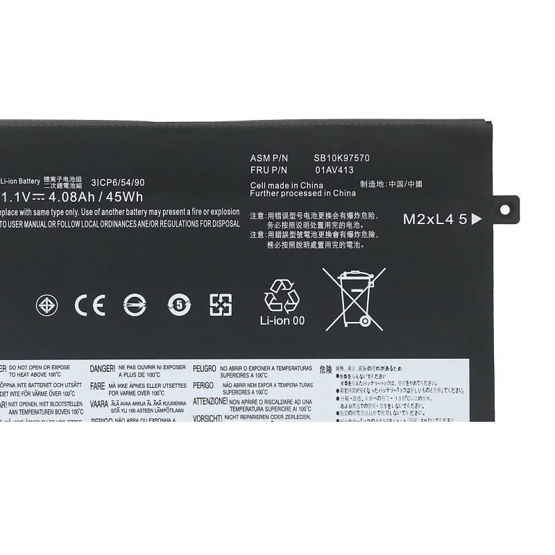 JC Новый аккумулятор для ноутбука 01AV413 Lenovo ThinkPad E470 E470C E475 SB10K97569 SB10K97570 SB10K97568 01AV412 01AV411