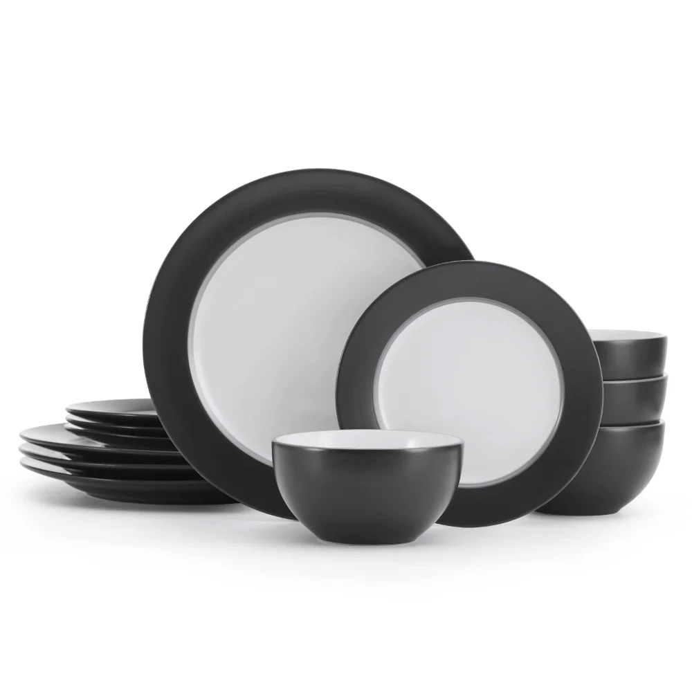 Stoneware Round In White