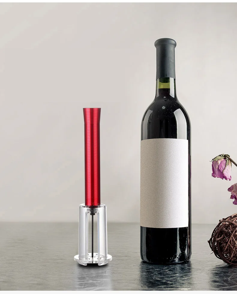 Pneumatic wine bottle opener creative wine bottle opener automatic home opening wine artifact pump