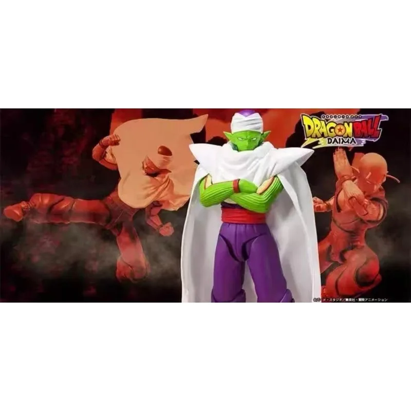Фото Фигурка Bandai SHFiguarts SHF Dragon Ball DAIMA Пикколо, оригинальная коллекционная модель по мотивам аниме, игрушка в подарок, в наличии. №2