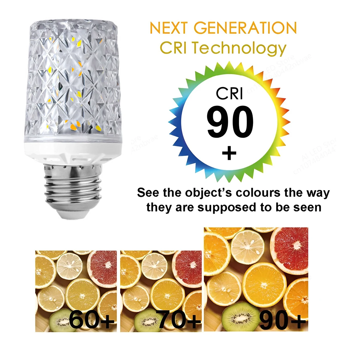 Фото E14 E27 Led Кукурузная лампочка 24Вт 30Вт 40Вт 50Вт основание холодная / теплая / нейтральная белая лампа большой мощности бытовая люстра 85 - 265v внутренняя лампа №5