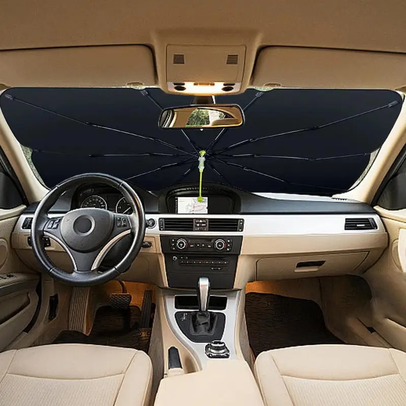 Солнцезащитный козырек на лобовое стекло автомобильный солнцезащитный зонт для