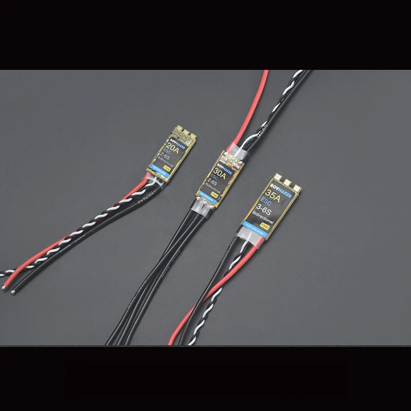 

1PCS RC ROV Remote Operated Vehicle 20A 30A 35A ESC Dual-way Underwater Brushless Motor Speed Controller Support Oneshot125