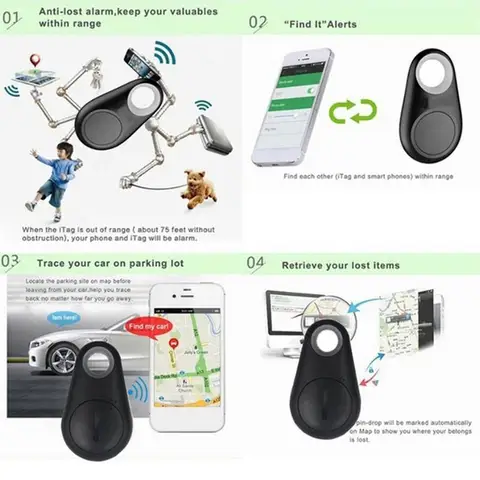 Умный мини GPS трекер для кошек и собак, анти-потерянная бирка, товары для домашних животных, кошелек, ключ-ошейник, локатор, беспроводное устройство слежения для детей, аксессуары