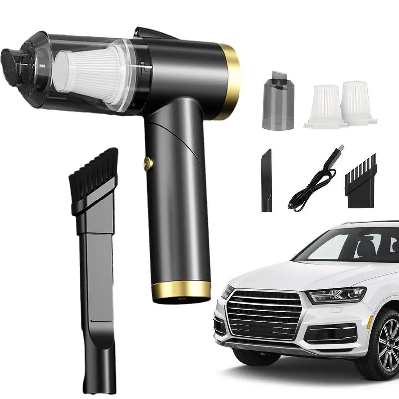 

Car Vacuum Cleaner Cordless Folding Mini Handheld Vacuum 9000Pa Hand Vacuum With LED Light For Cars Dining Rooms Living Rooms