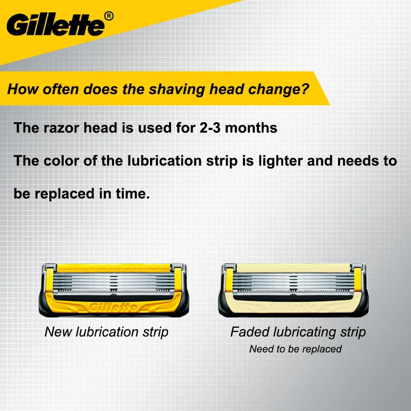 Оригинальная бритва Gillette Fusion Proshield 5-слойный держатель ручки из нержавеющей стали