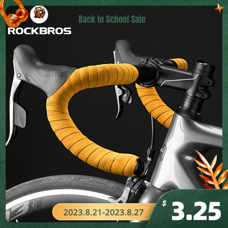 ROCKBROS Bicycle Handlebar Tape Non-Slip Shock Absorbing Bel