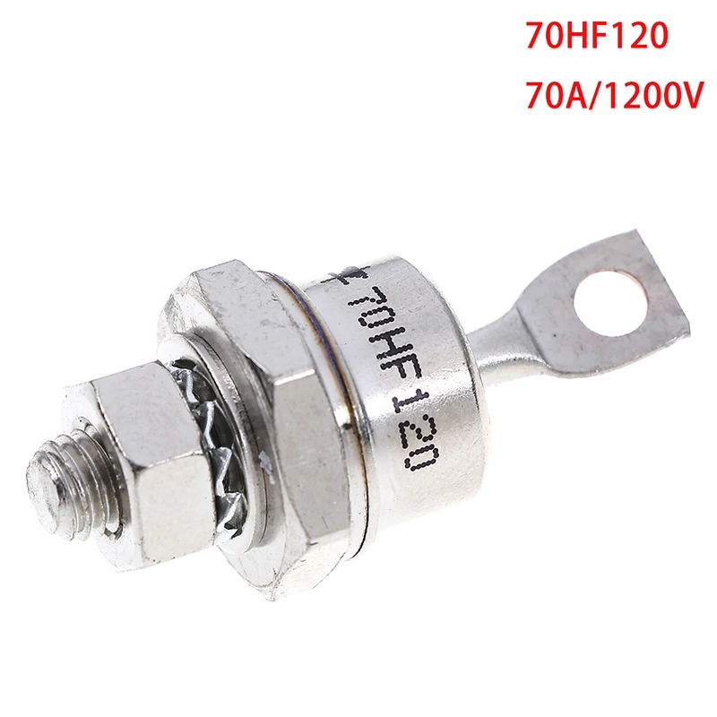 

1 X 70HF120 70A 1200V High Power Rectifier Metal Stud Type Rectifier Diodes