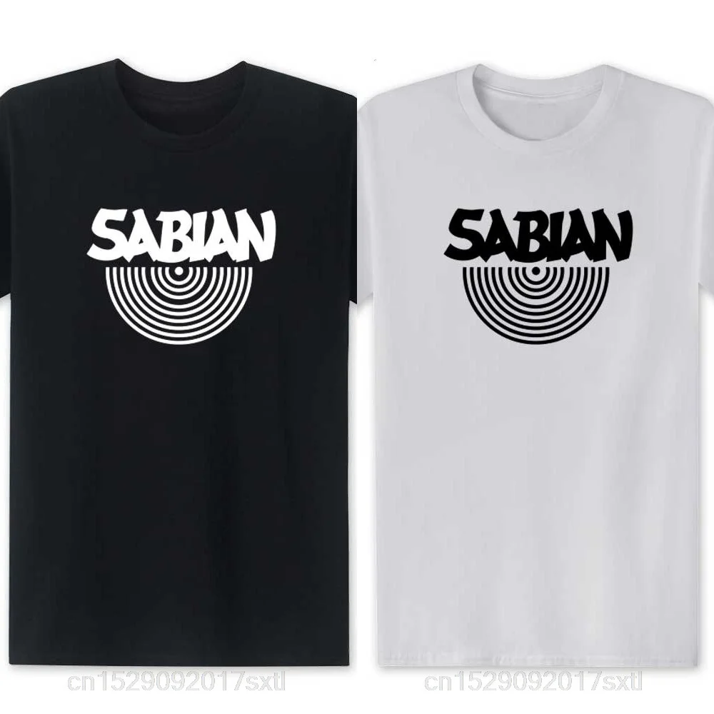 

2022 Fashion Sabian Men T Shirt New Cool Printed Short Sleeve Cotton The Music Men T Shirts Top Tees High Quality Size XS-XXL