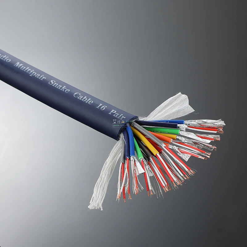 Многоканальный кабель AVSSZ 16 каналов микрофон аудиосигнал змеевидный миксер XLR