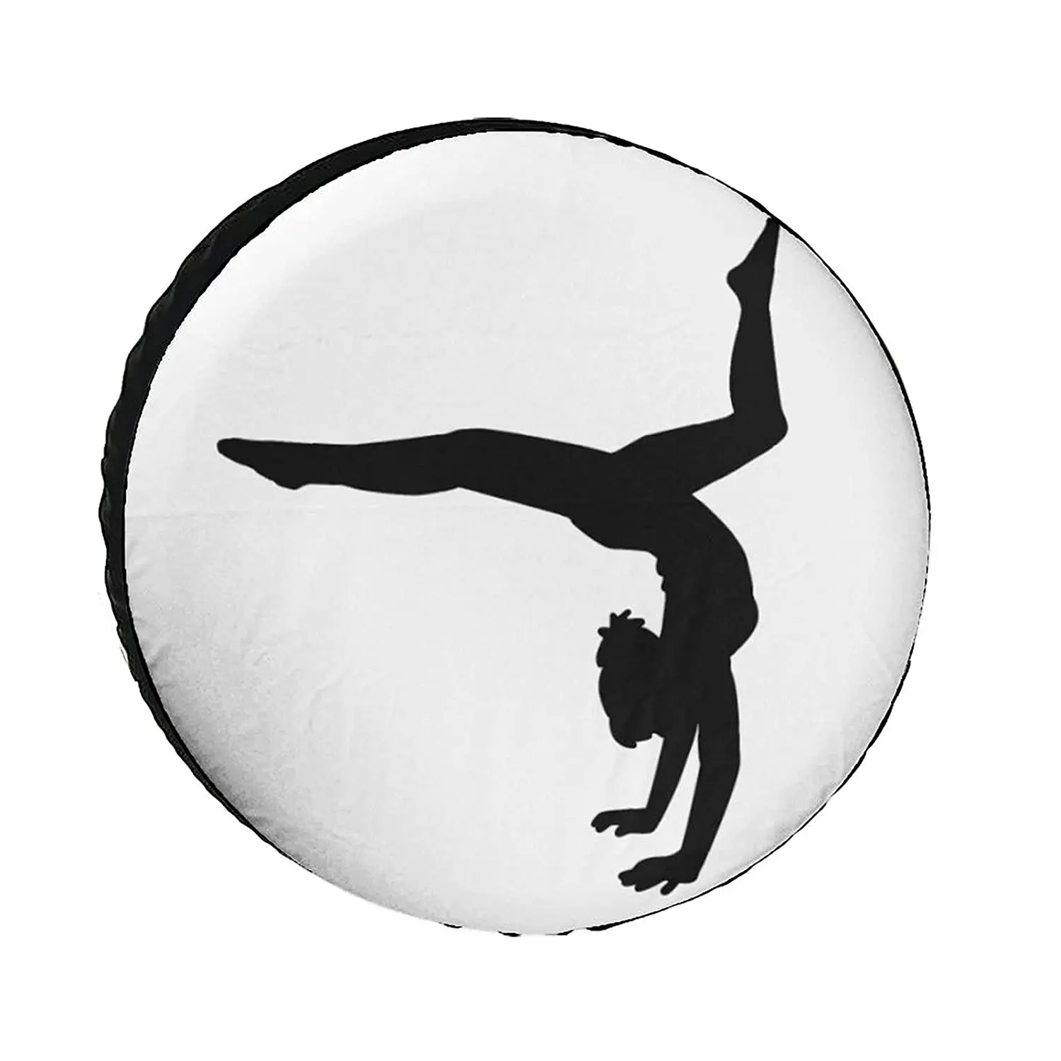 

Dance Gymnastic Ballet Women Girls Teens Universe Exploration Tire Covers Wheel Cover Protectors Weatherproof