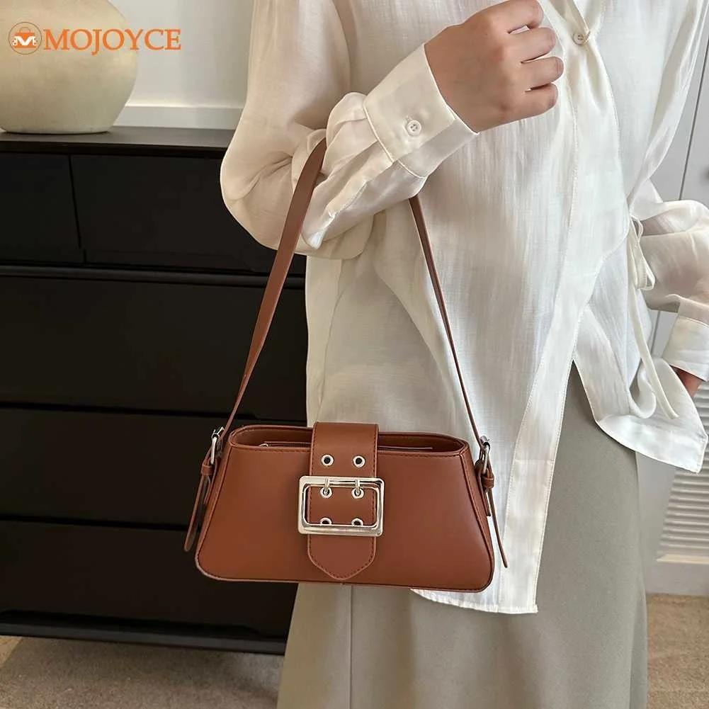 

Сумка-тоут Y2K однотонная для девушек, модная Готическая сумочка на плечо, Роскошный дизайнерский саквояж для подмышек из искусственной кожи