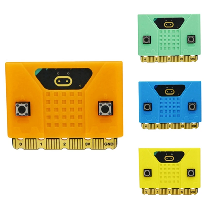 BBC Micro:Bit V2 Development Board Kit+Protective Case With Built-In Speaker And Microphone DIY Programming Learning