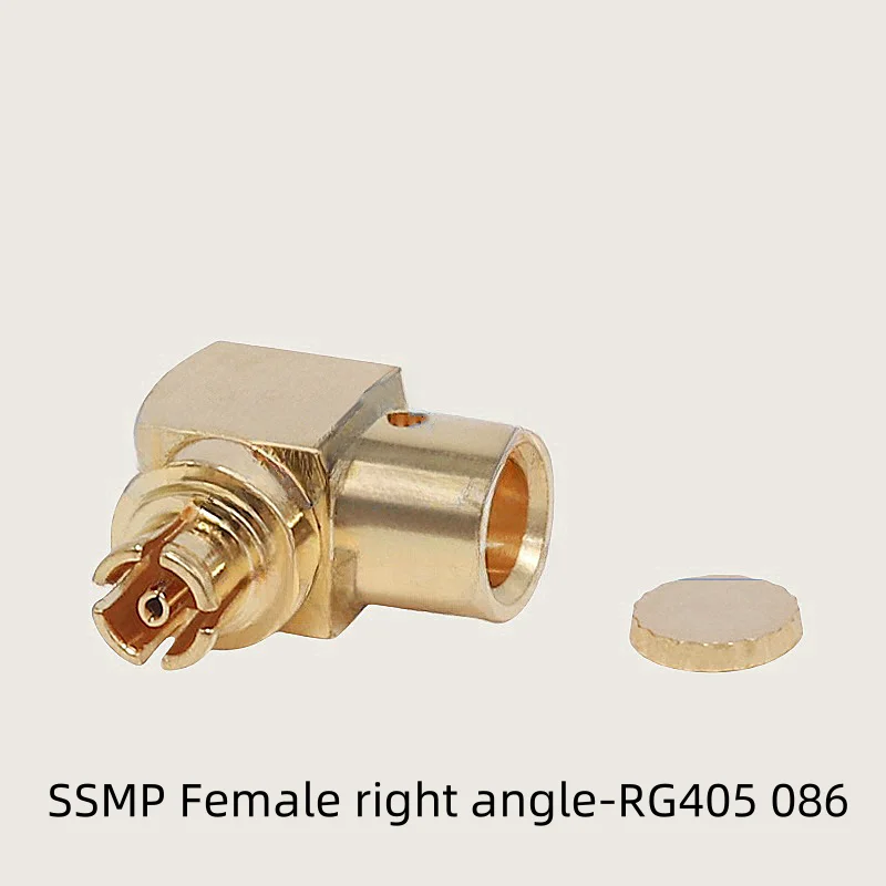 1 шт./лот SSMP женский сварочный RG405/086 полугибкий 2-проводной 18G низкая стоячая волна