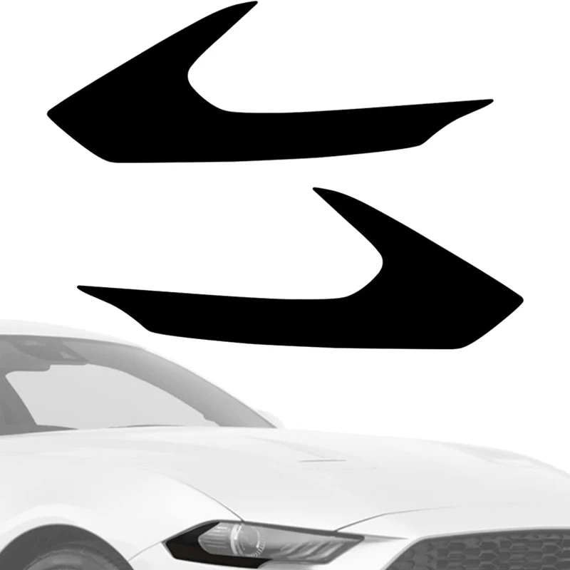 Виниловая накладка на фару с задним фонарем совместима Ford Mustang 2018-2021