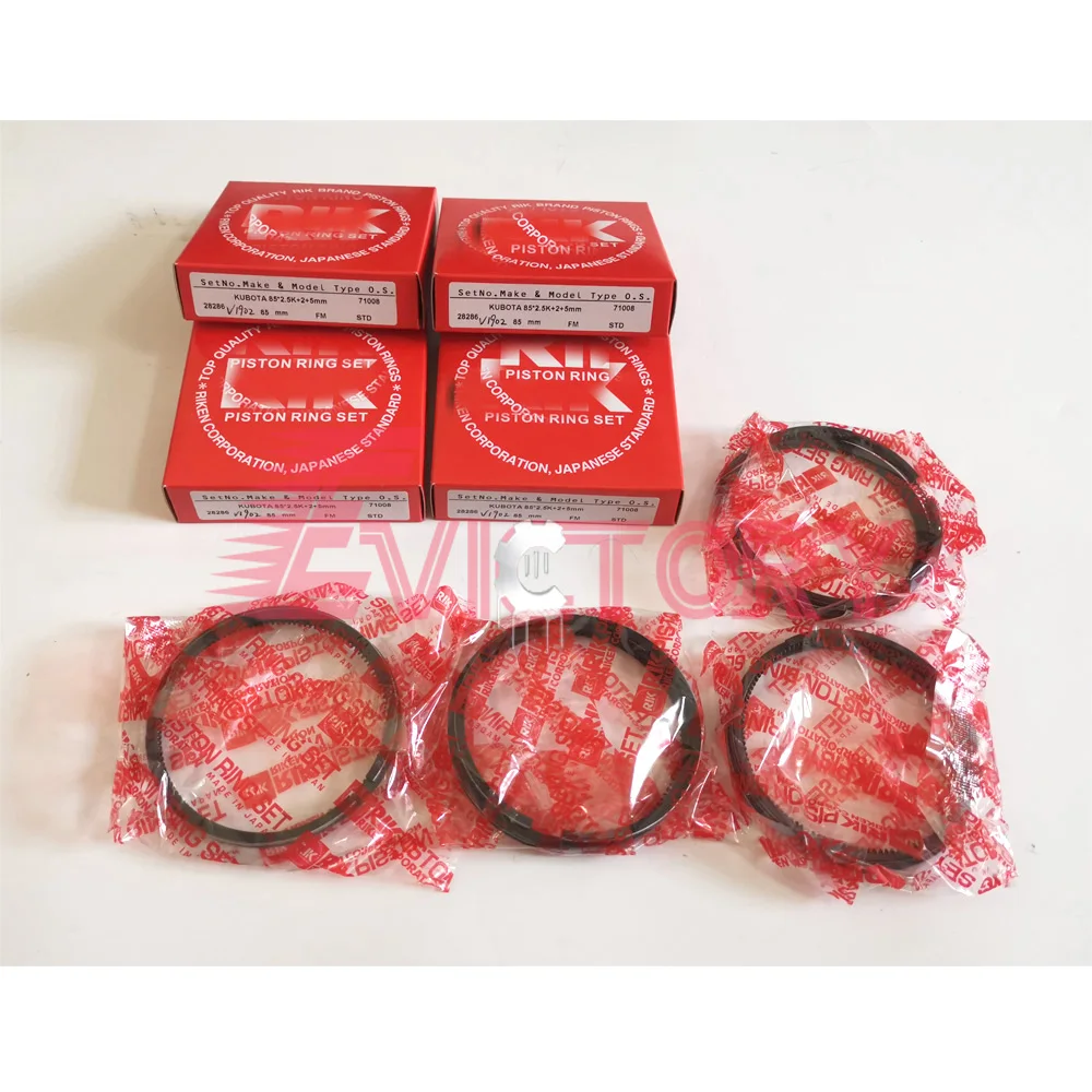 

For KUBOTA V1903 rebuild kit engine gasket bearing piston ring set