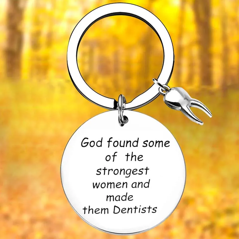 

Dentists Gift Dental Keychain Dental Hygienist New Dentist Gift Key Chain Pendant Jewelry Dental Student Gifts