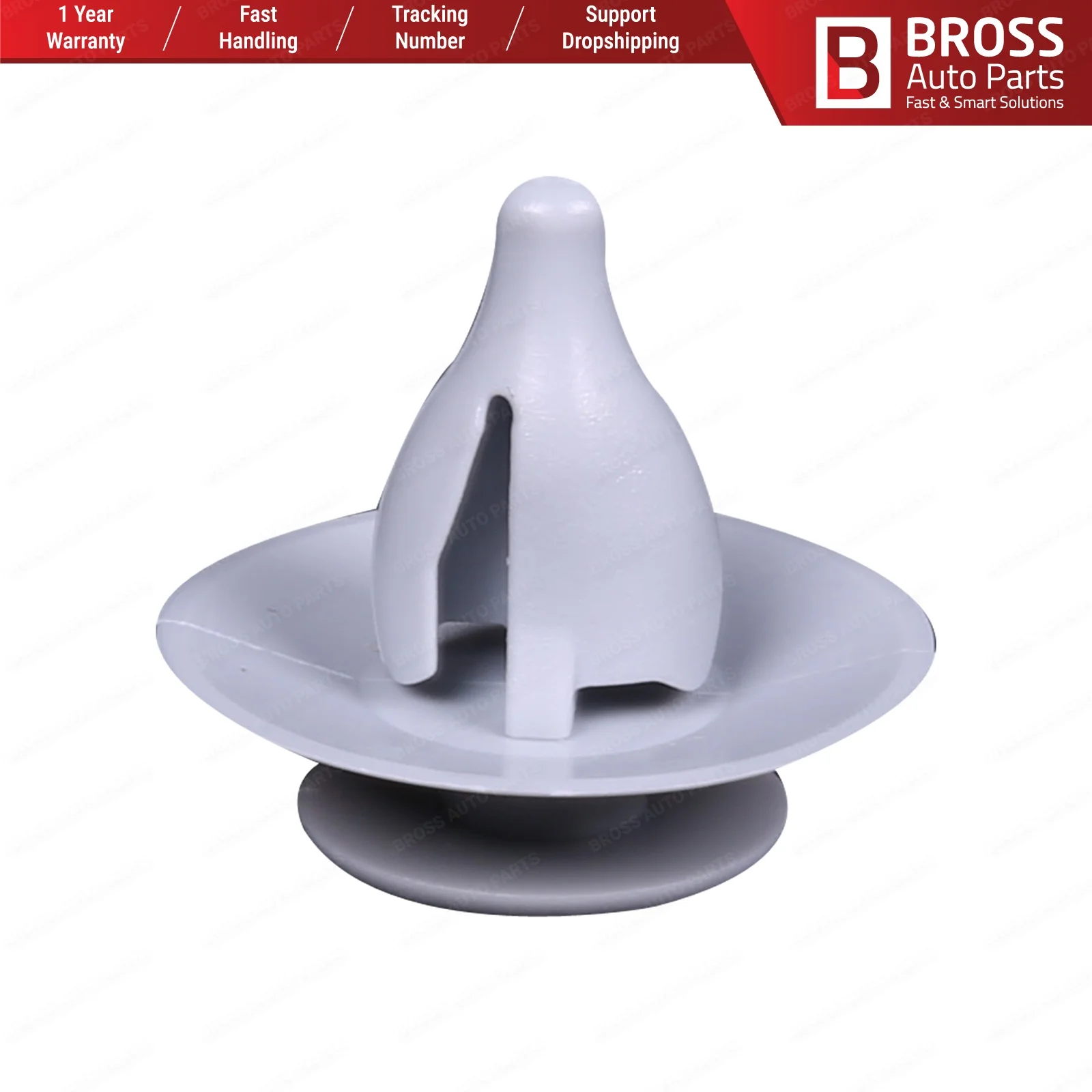 

Bross Auto Parts BCF155 10 Pieces Door Panel Retainer for Ford : 6117693