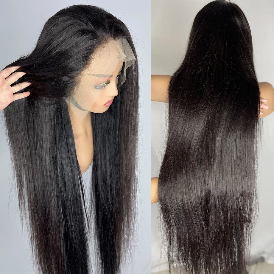 360 Full Lace Wig Human Hair Pre Plucked Brazilian Wigs For Women 13x6 13x4 Hd Transparent Lace Frontal Straight Lace Front Wigs