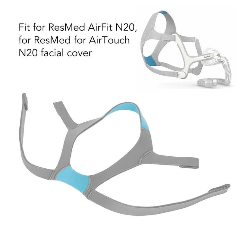 

CPAP Medical Adjustable Anti Snoring Headband N20 Respirator Accessories Sleep Apnea Ventilator Nasal Mask Headgear Replacement