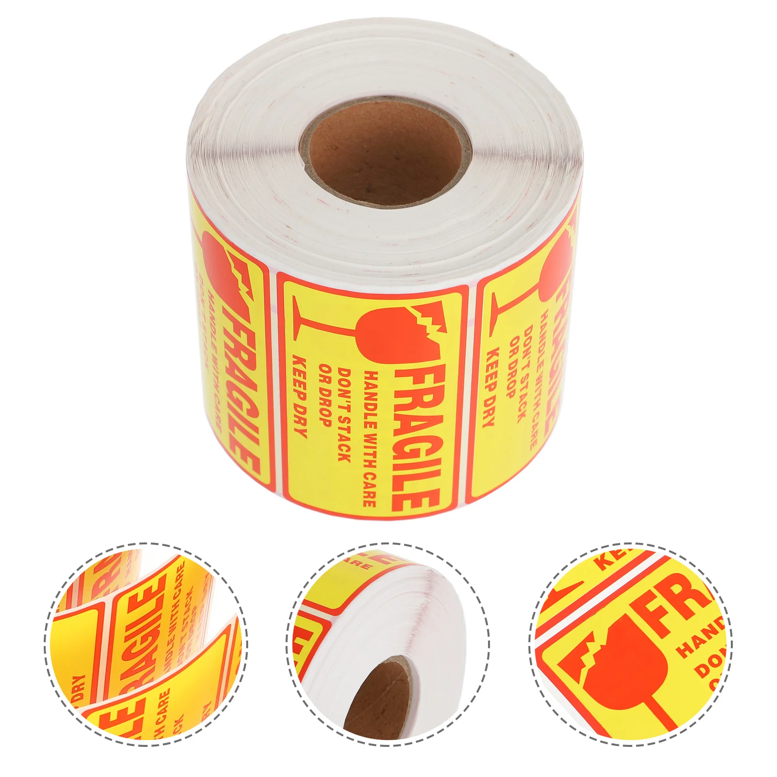 

1 Roll Fragile Warning Stickers Handle with Care Shipping Caution Sticker Labels