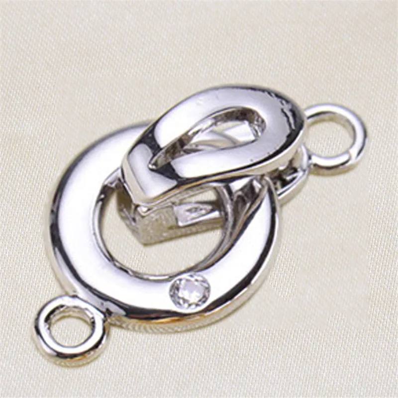 

Соединитель для браслетов и ювелирных изделий из серебра 925 пробы