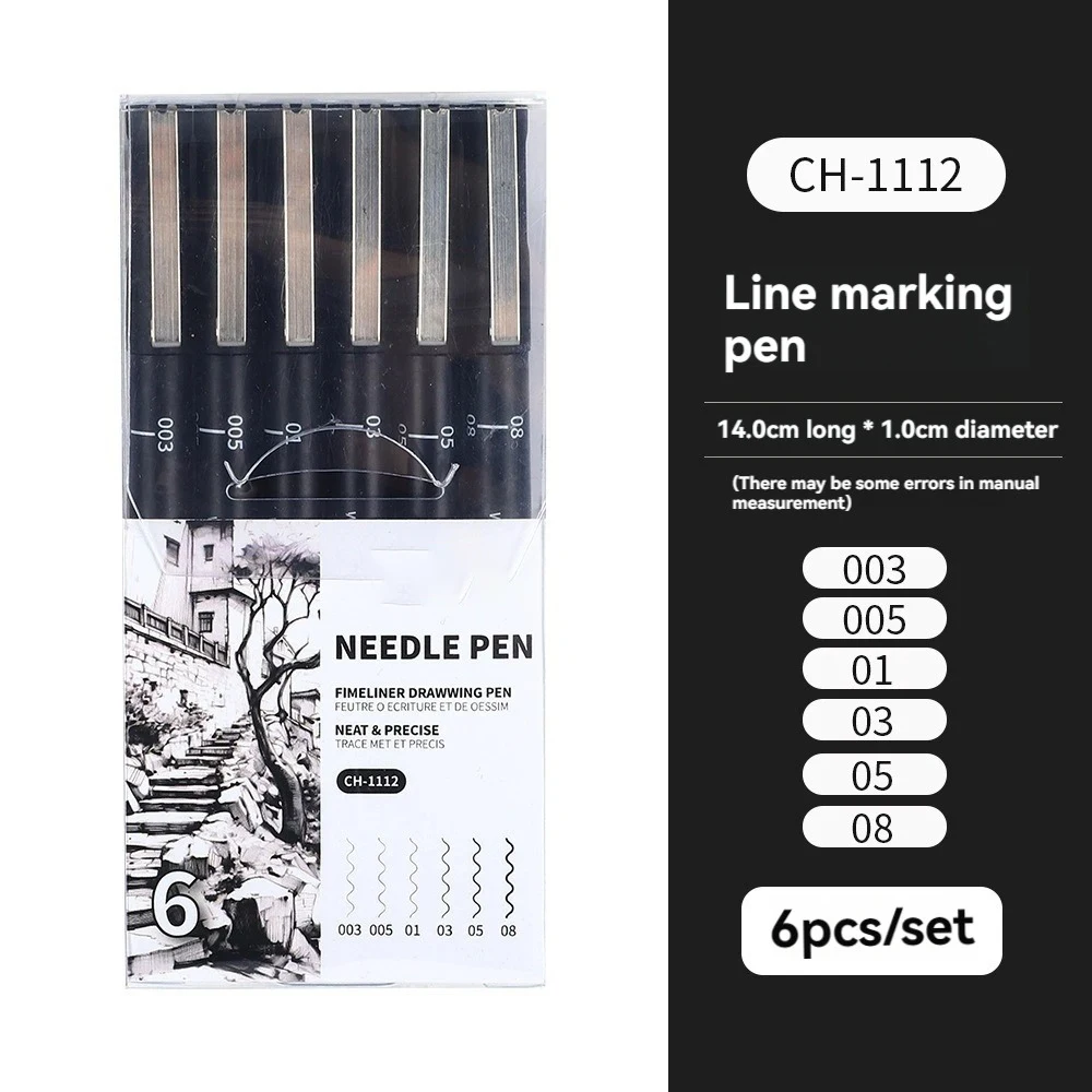 

Маркеры Fineliner черные