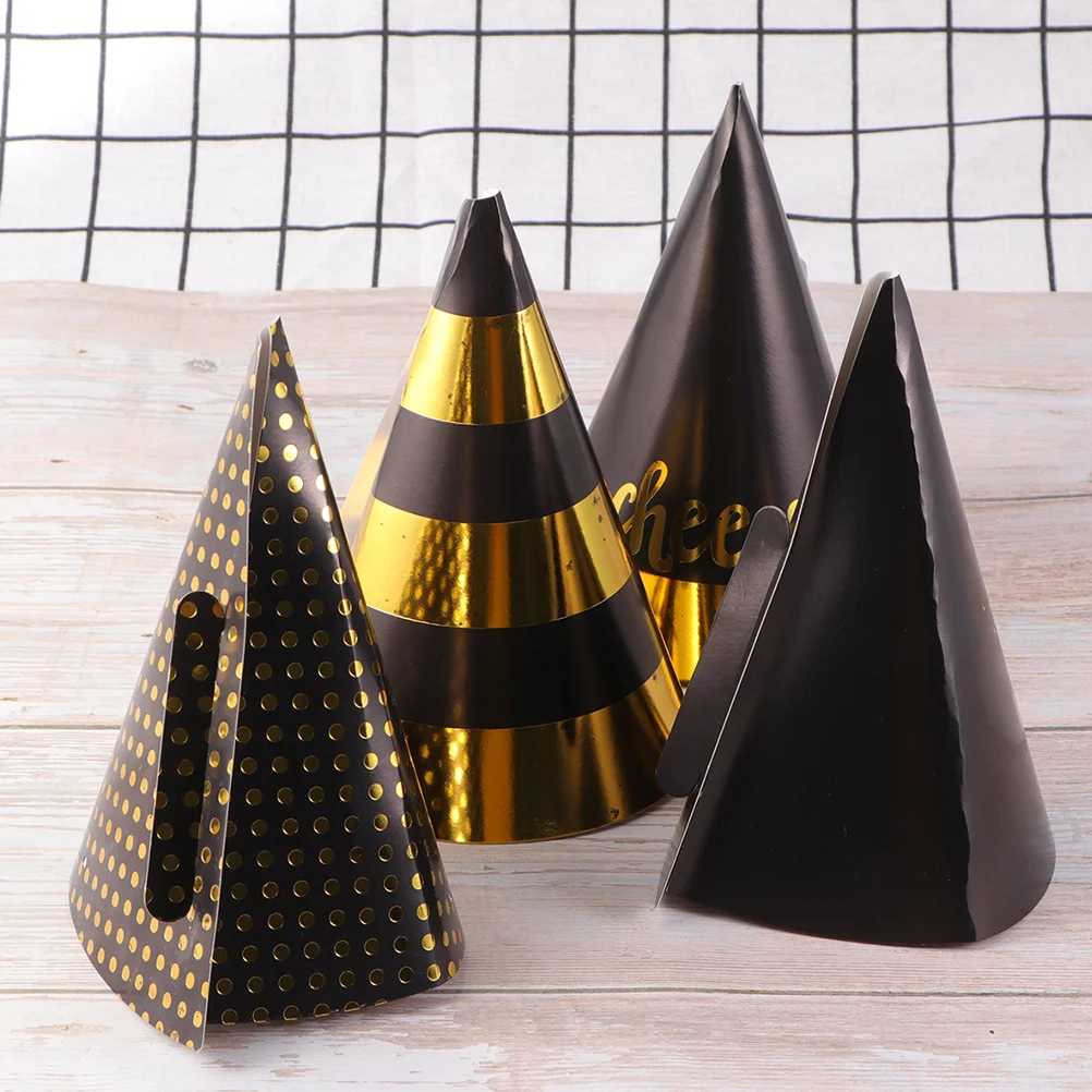 

16pcs Party Hats Creative Decorative New Year Party Hat Novelty Cap for Banquet