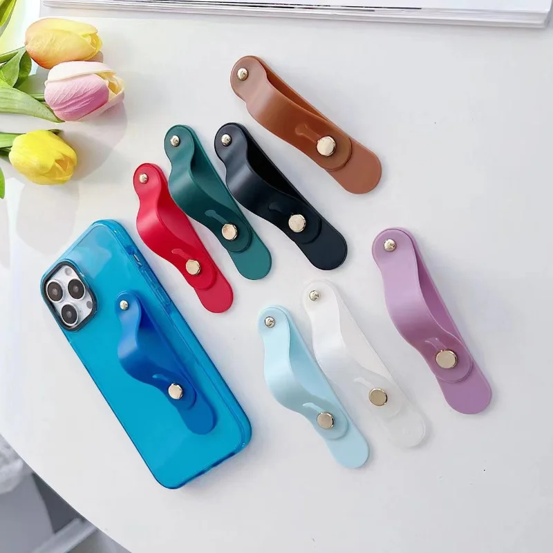 Universal Wrist Band Phone Holder for IPhone Finger Grip Mobile Stand Samsung Xiaomi Push Back Sticked Socket Bracket |