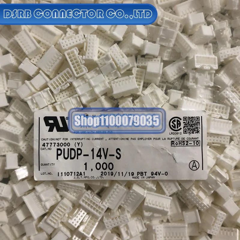 

1000pcs/lot PUDP-14V-S 14P 2.0MM legs width 100% New and Original