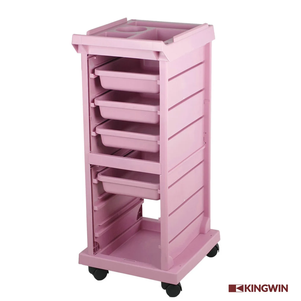 

pink beauty salon trolley, salon furniture equipment trolley hairdresser pink