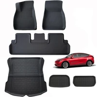 waterproof xpe insulation cover for tesla model 3 car floor mats modified accessories model3 pad front trunk cargo liner box mat
