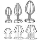 Лидер продаж! Пустотелая Анальная пробка, бутальная пробка, 18 элементов, мужские пары, игровой страпон, Мастурбаторы, фаллоимитатор, анальная пробка