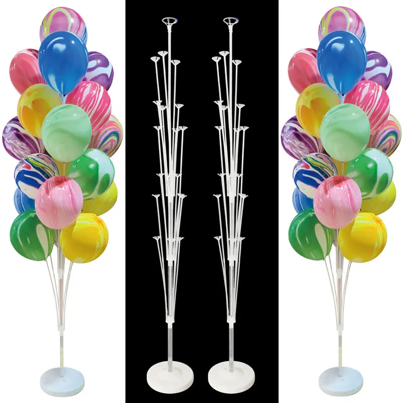 

Balloon Column Stand 1/2Set Baby Shower Kid Birthday Wedding Party Decoration 2023 Baloon Arch Kit Pump Clip Ballons Accessories